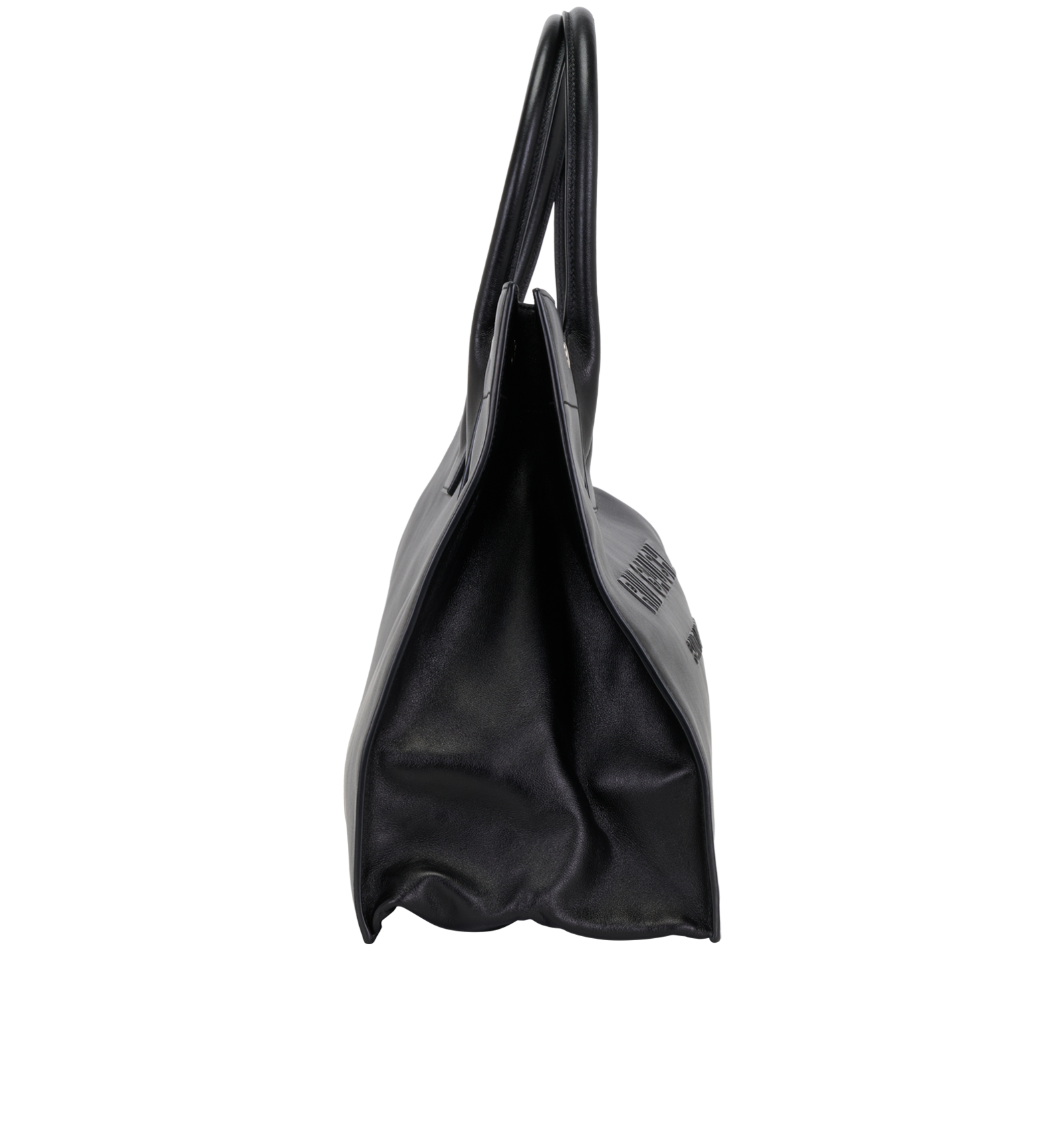 Rive Gauche tote, &pound;1,100, Handbags, Black, Leather, Side view